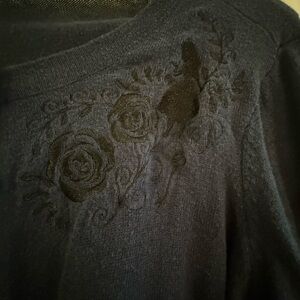 Disney Blue Alice In Wonderland Cardigan Women's Sweater